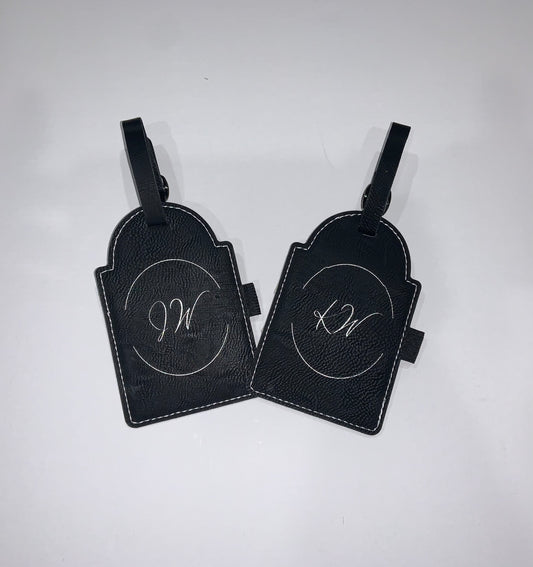 Custom Leather Golf Bag Tag