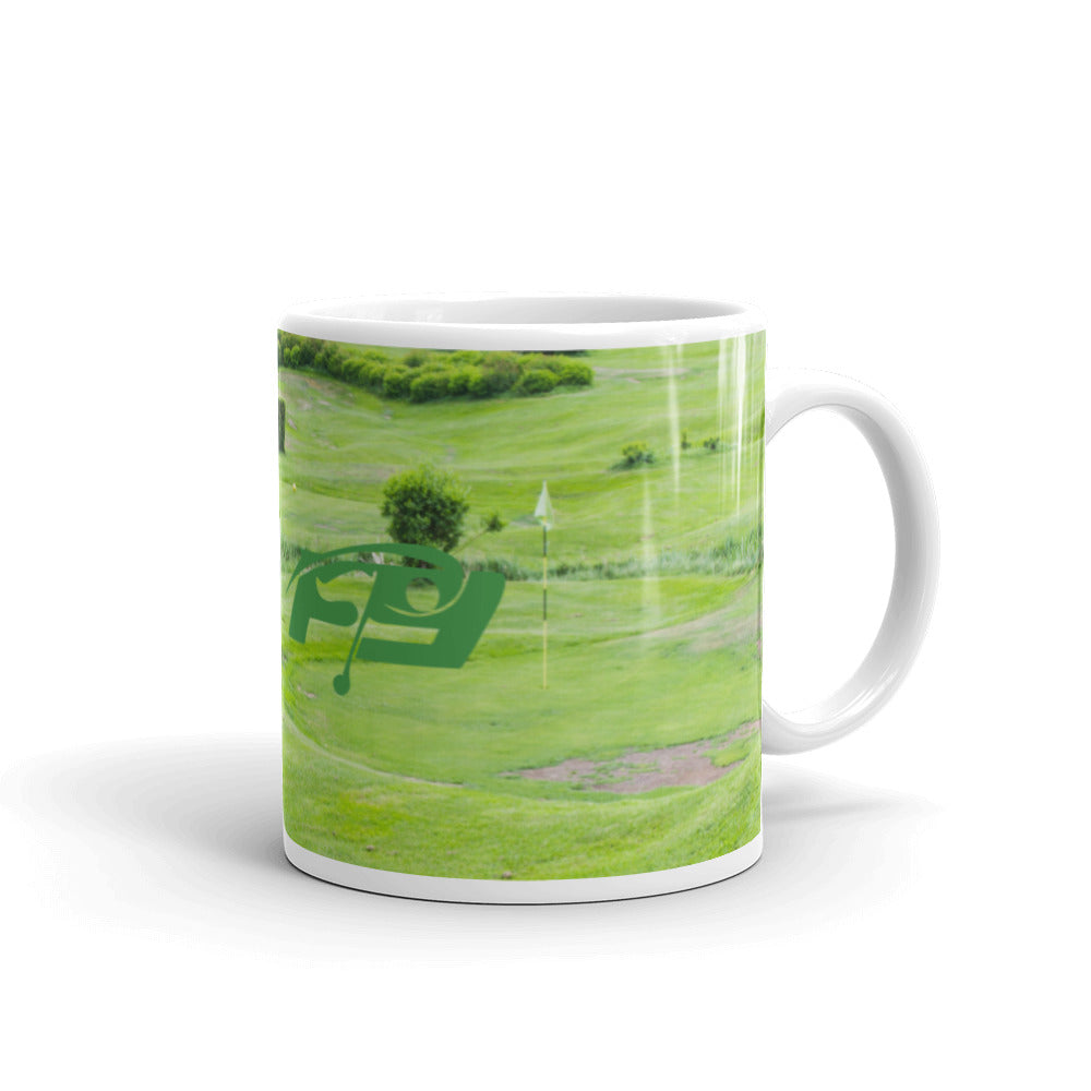 Custom Front 9 glossy mug