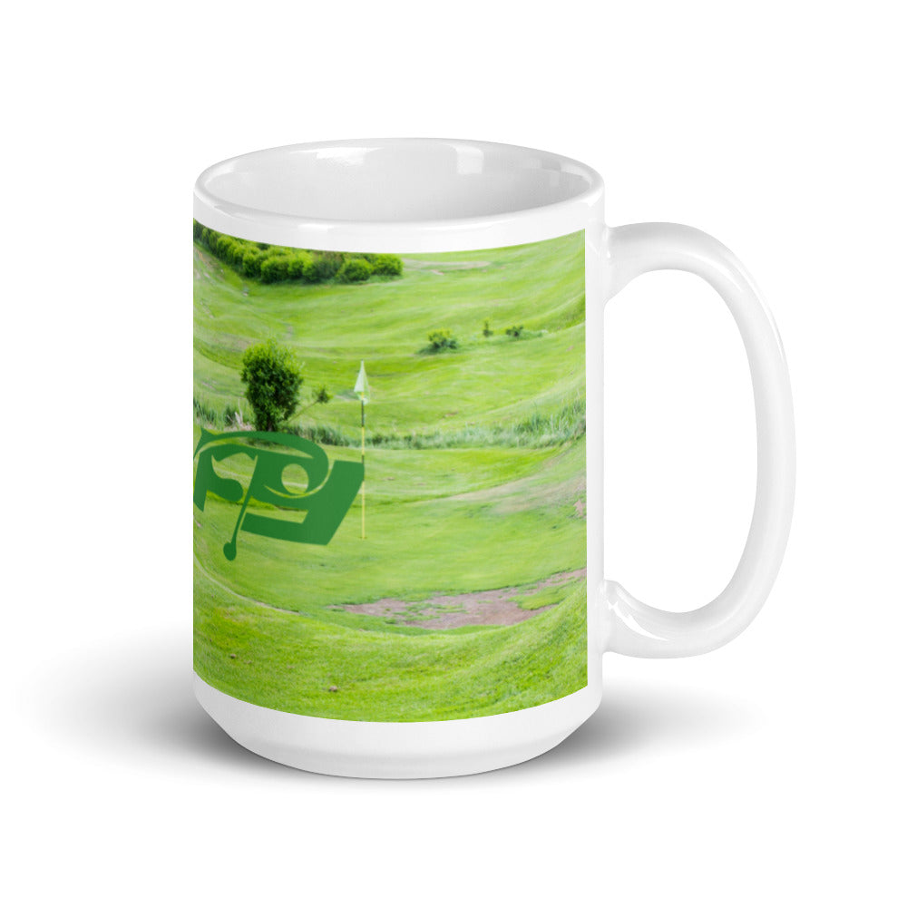 Custom Front 9 glossy mug